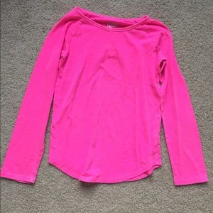 🌸 BRIGHT PINK JUSTICE LONG SLEEVE 🌸